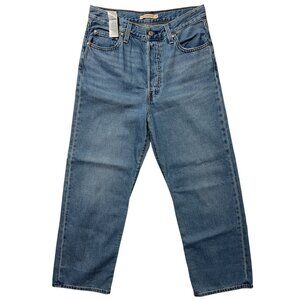 Levi's Premium Women Ribcage Straight Ankle Button Fly Jeans